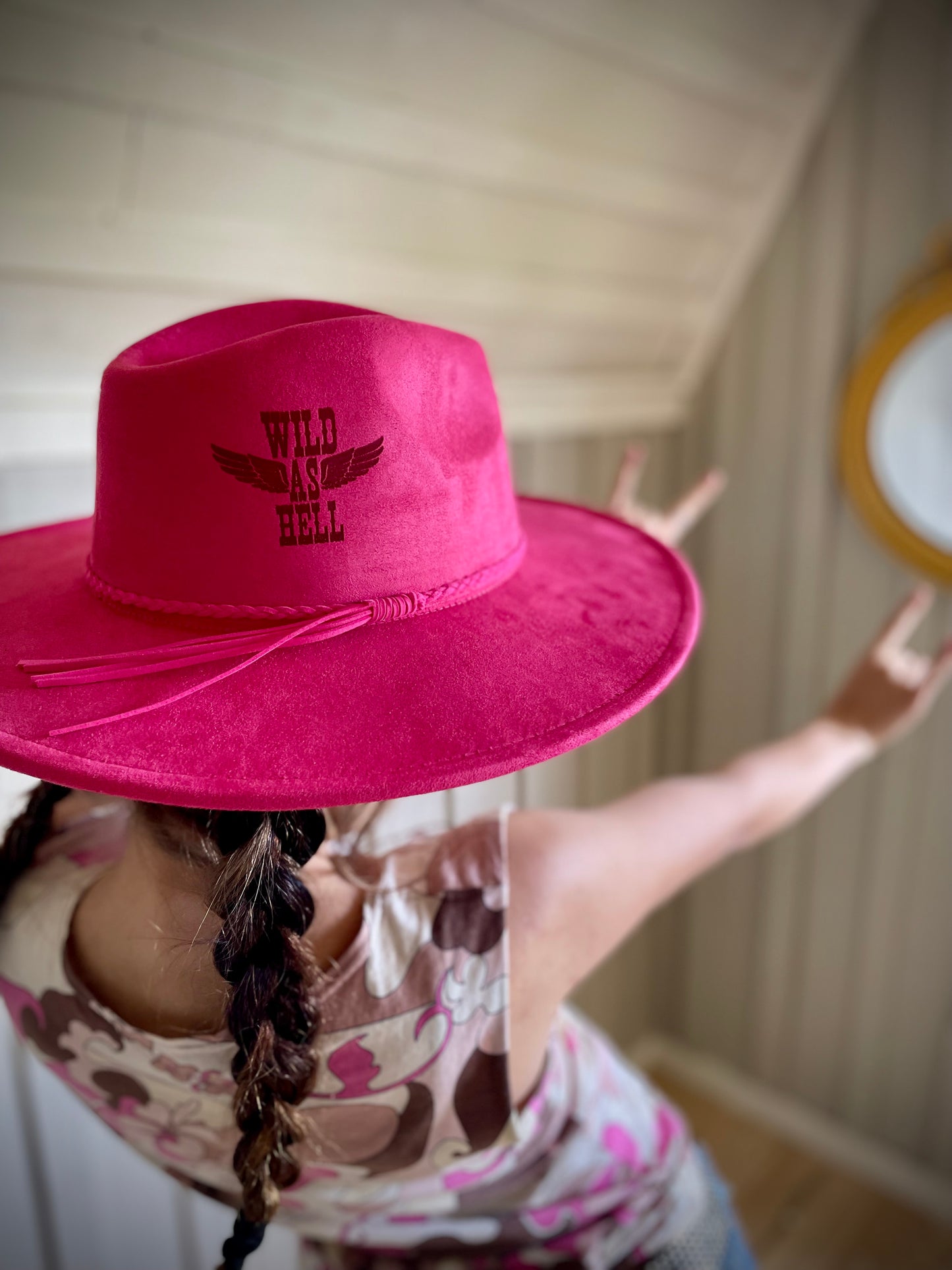 Cowboyhatt ”Wild as Hell”