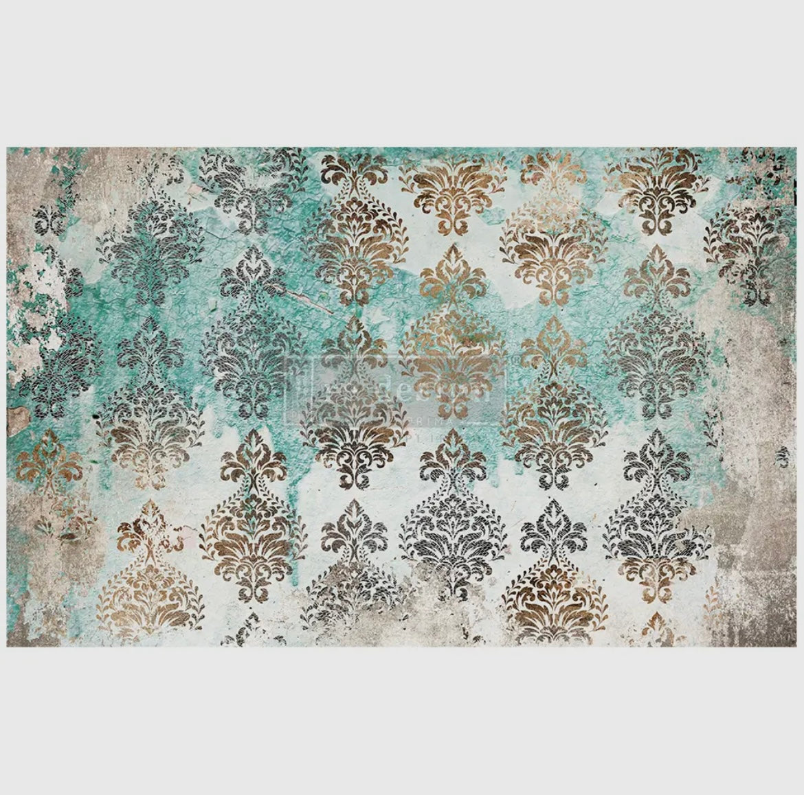Decoupage decor paper Platina Flourish