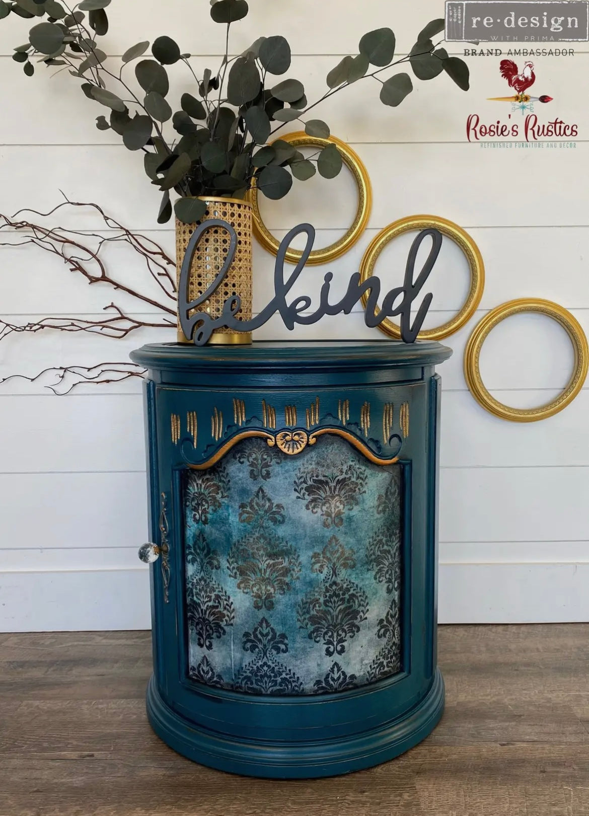 Decoupage decor paper Platina Flourish
