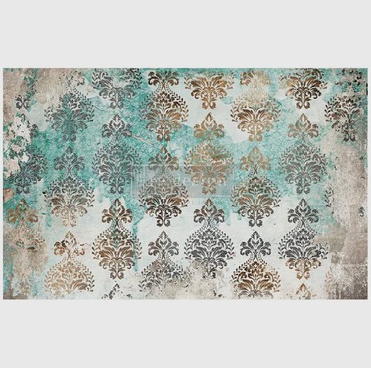 Decoupage decor paper Platina Flourish