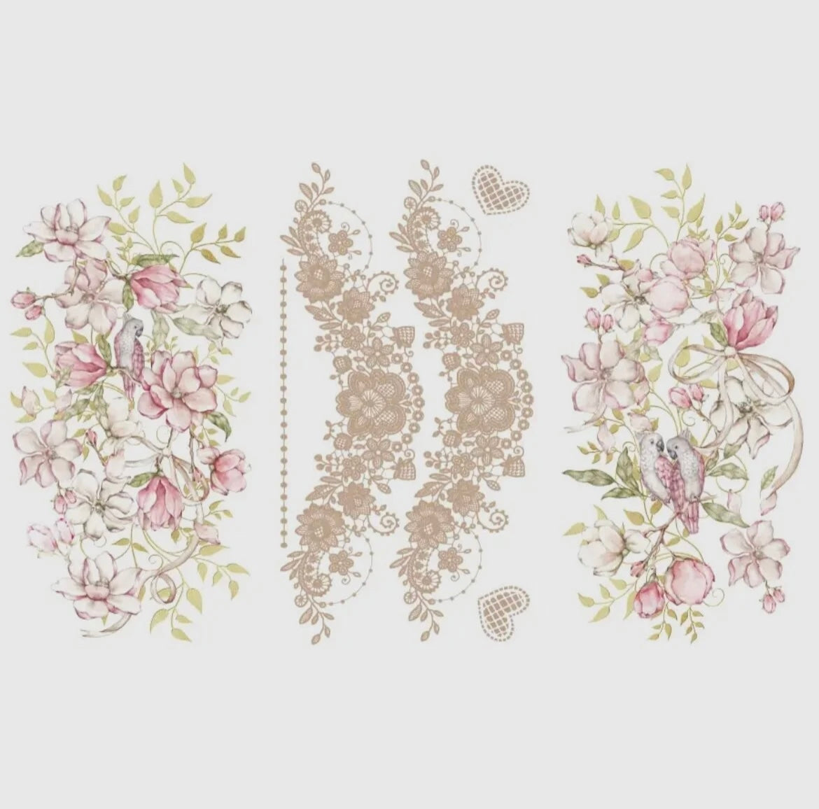 Love Birds Decor Transfer– stor
