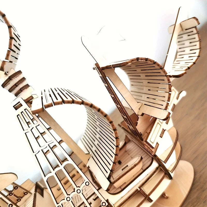 Träpussel Olika modeller 3D